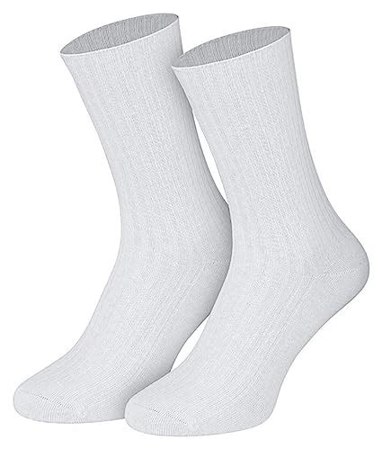 weiße Socken für Herren 